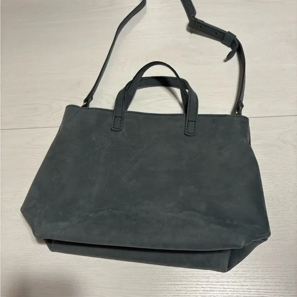 Portland leather goods Storm Medium Crossbody Tote - Picture 3 of 9